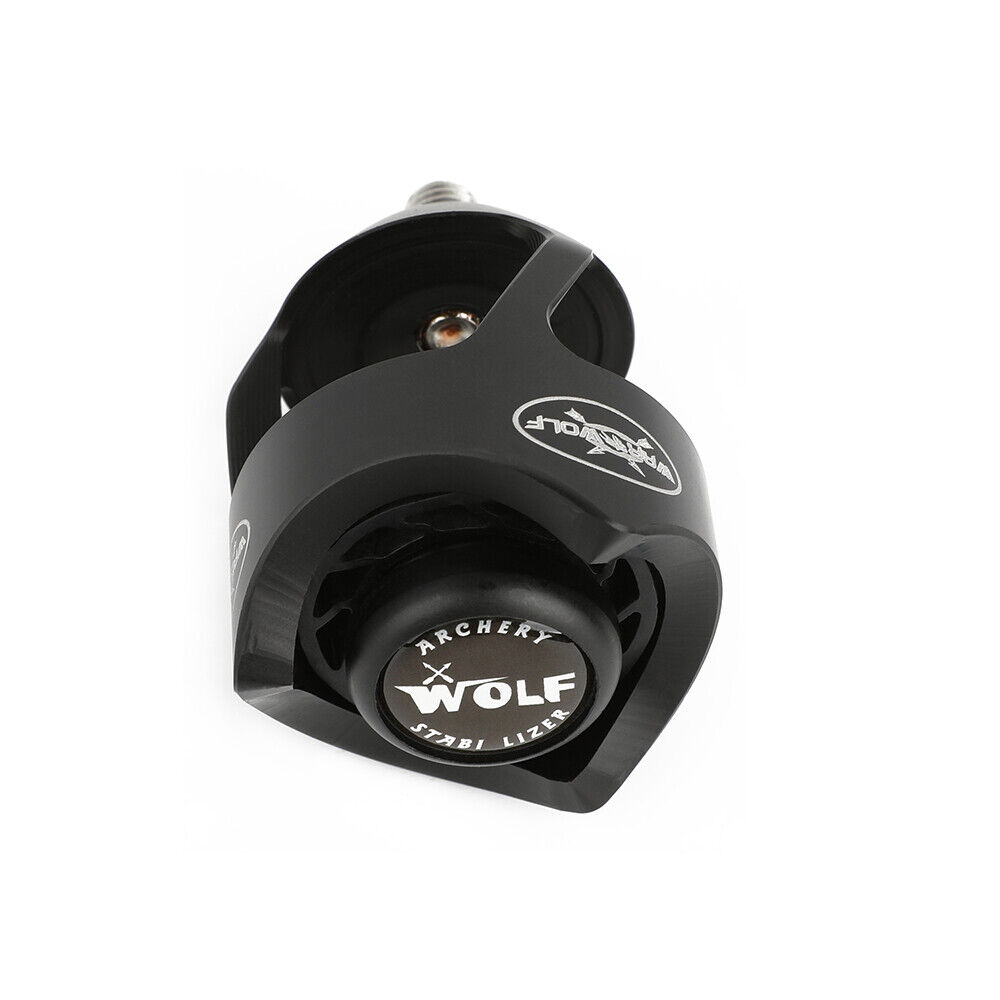 Archery Stabilizer Ball Shock Absorber Balance Bar Recurve Compound Bow Hunting